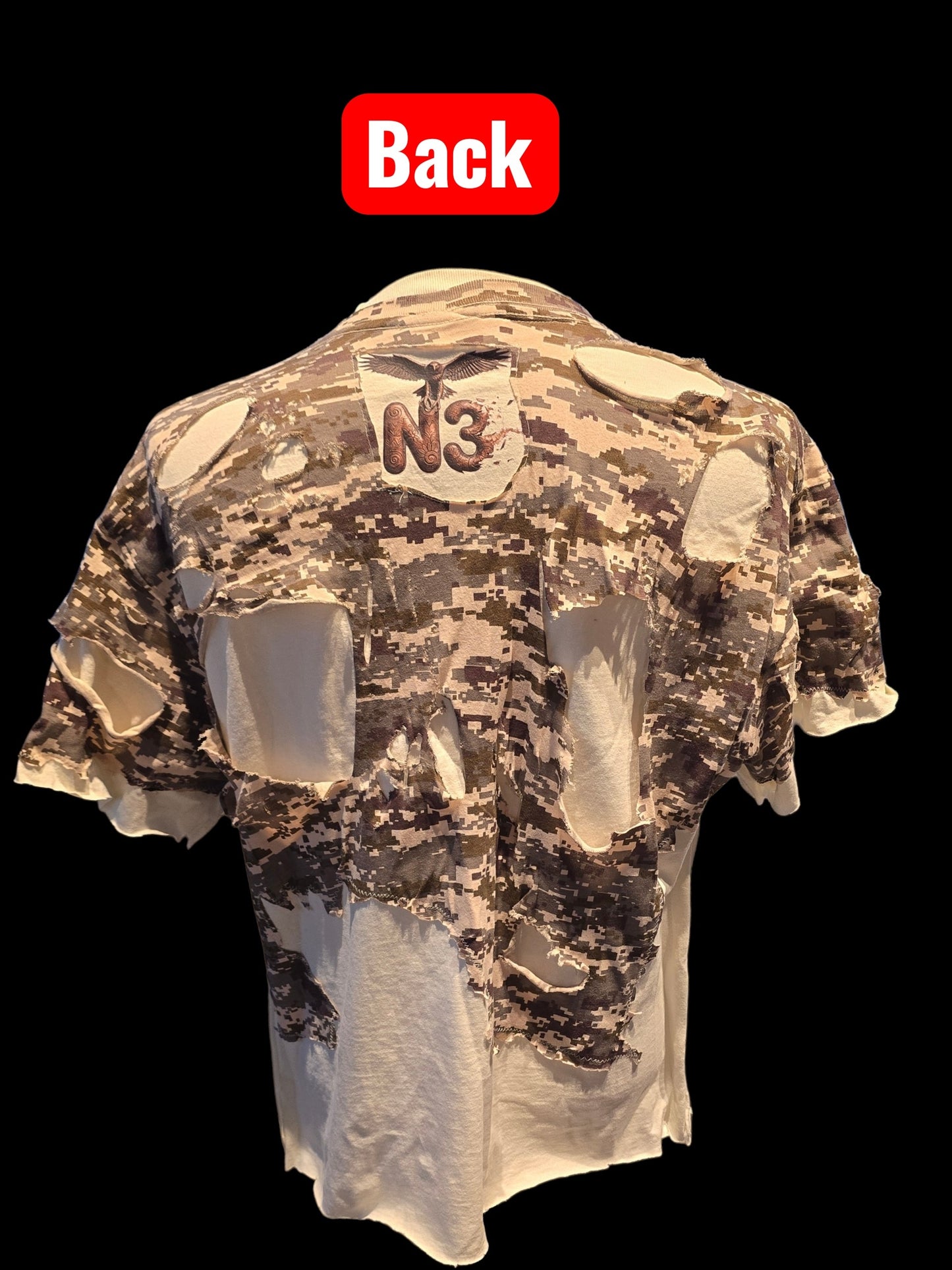 The Anointed One distress shirt