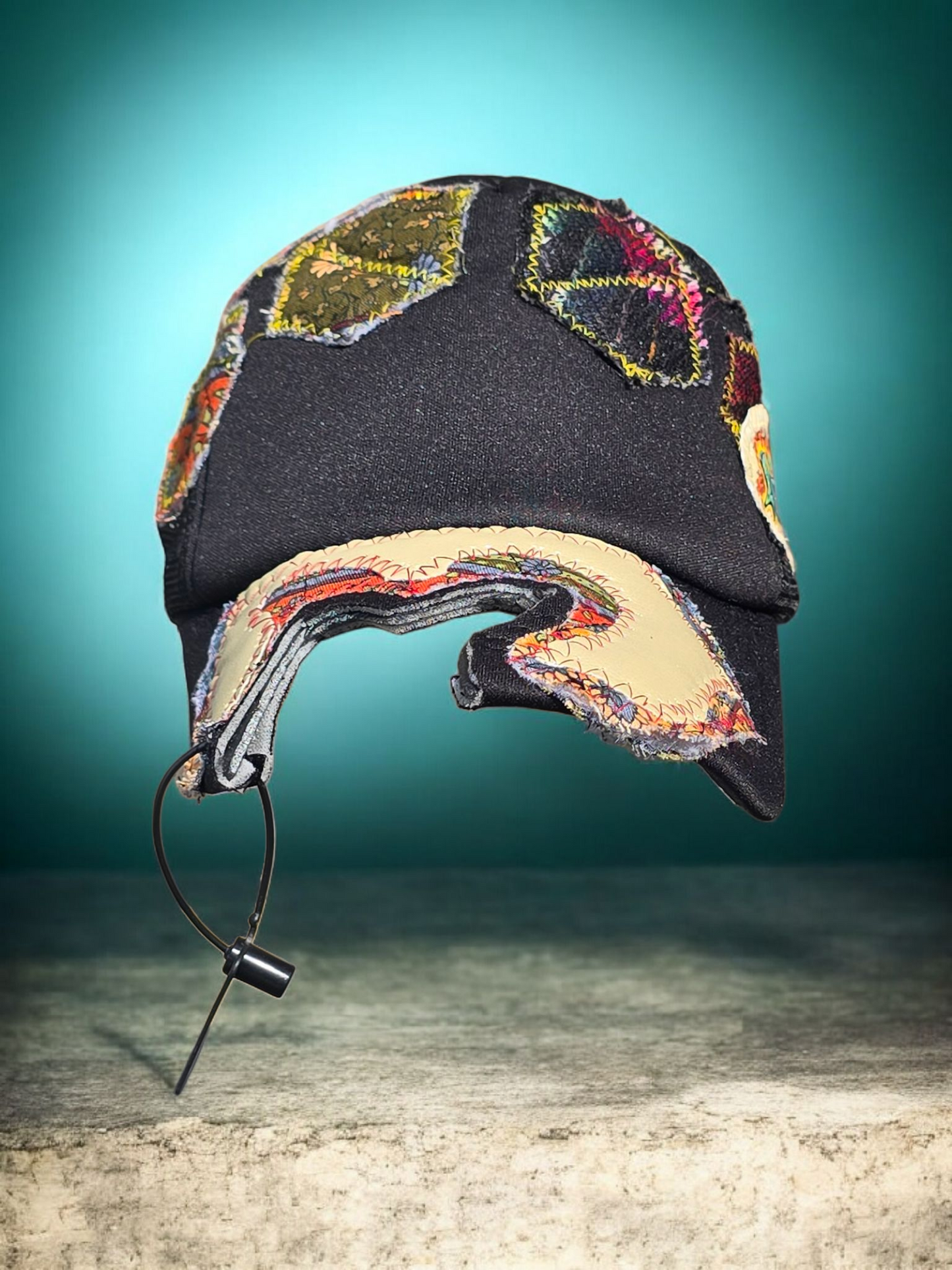 Checker patches caps