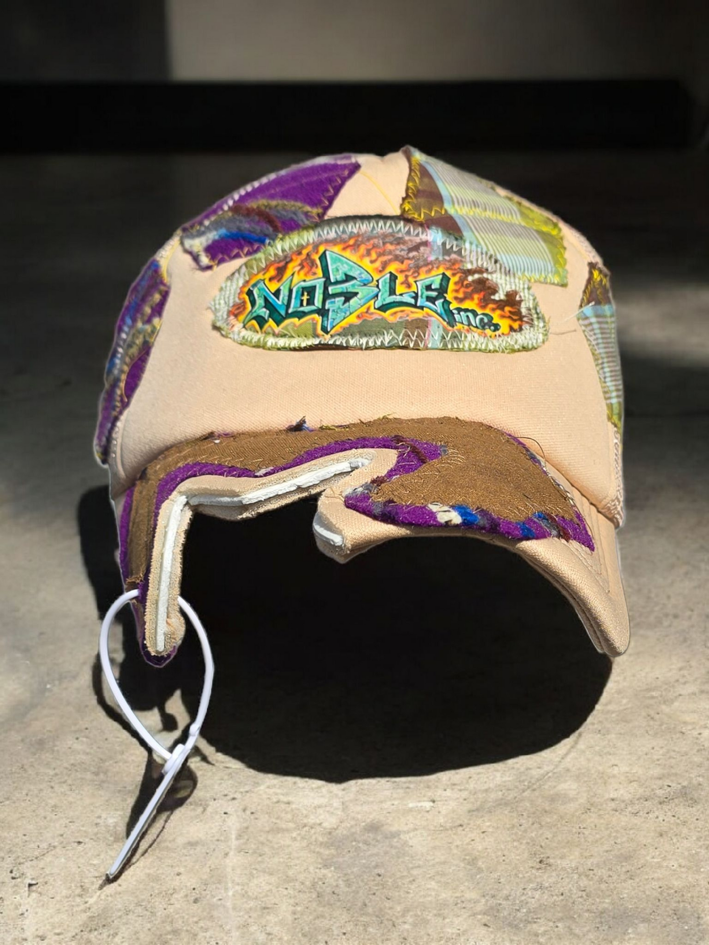 Checker patches caps