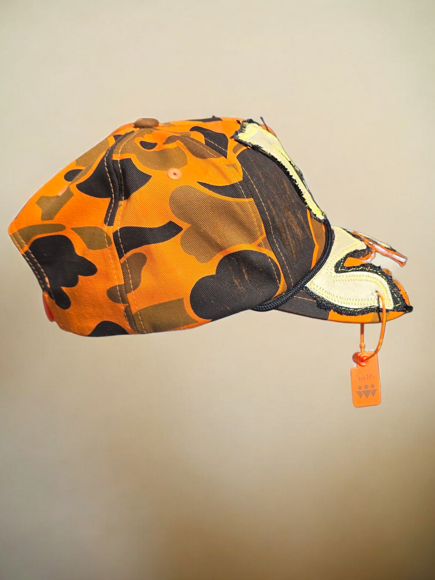 Checker patches caps