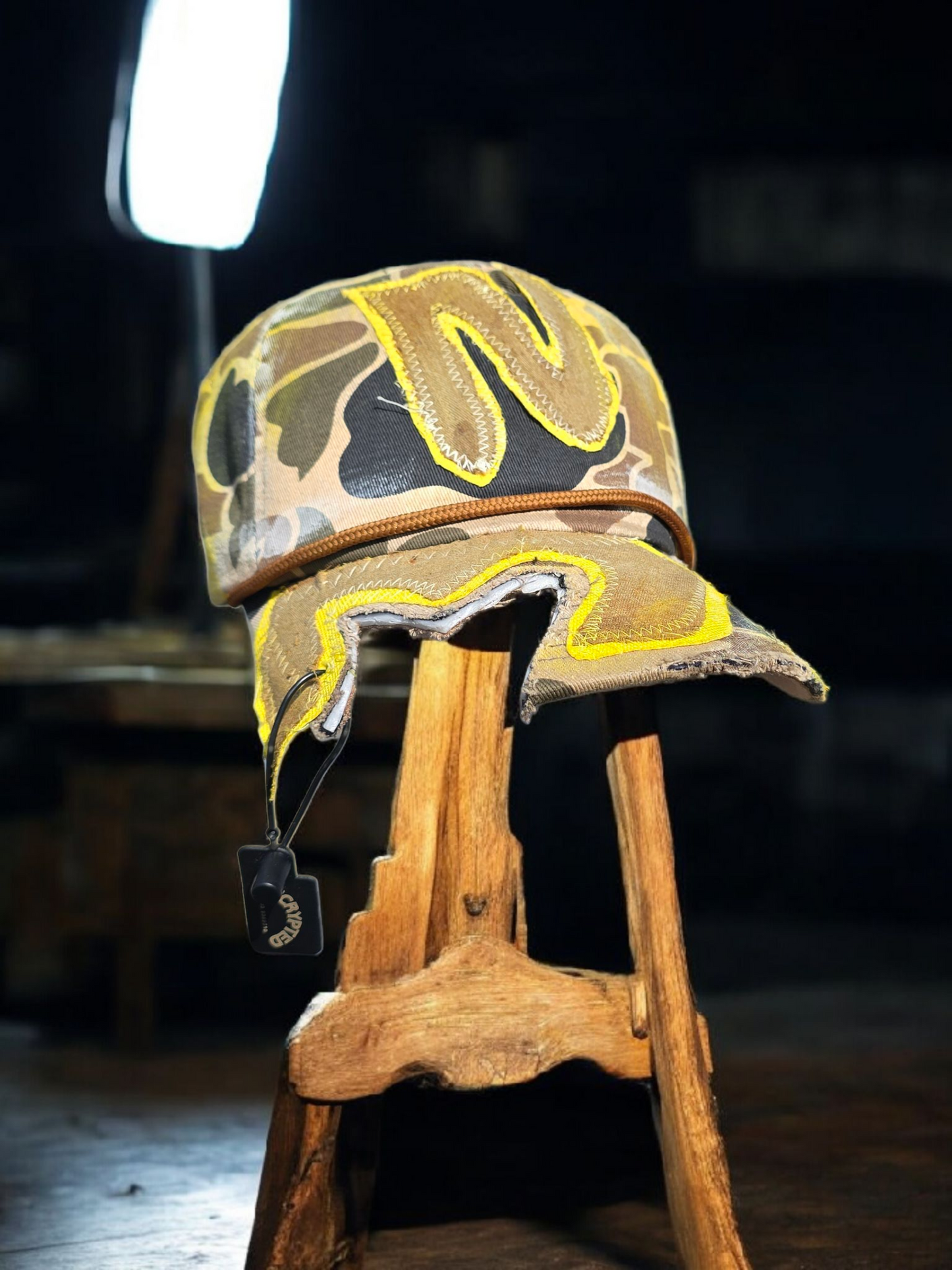 Checker patches caps