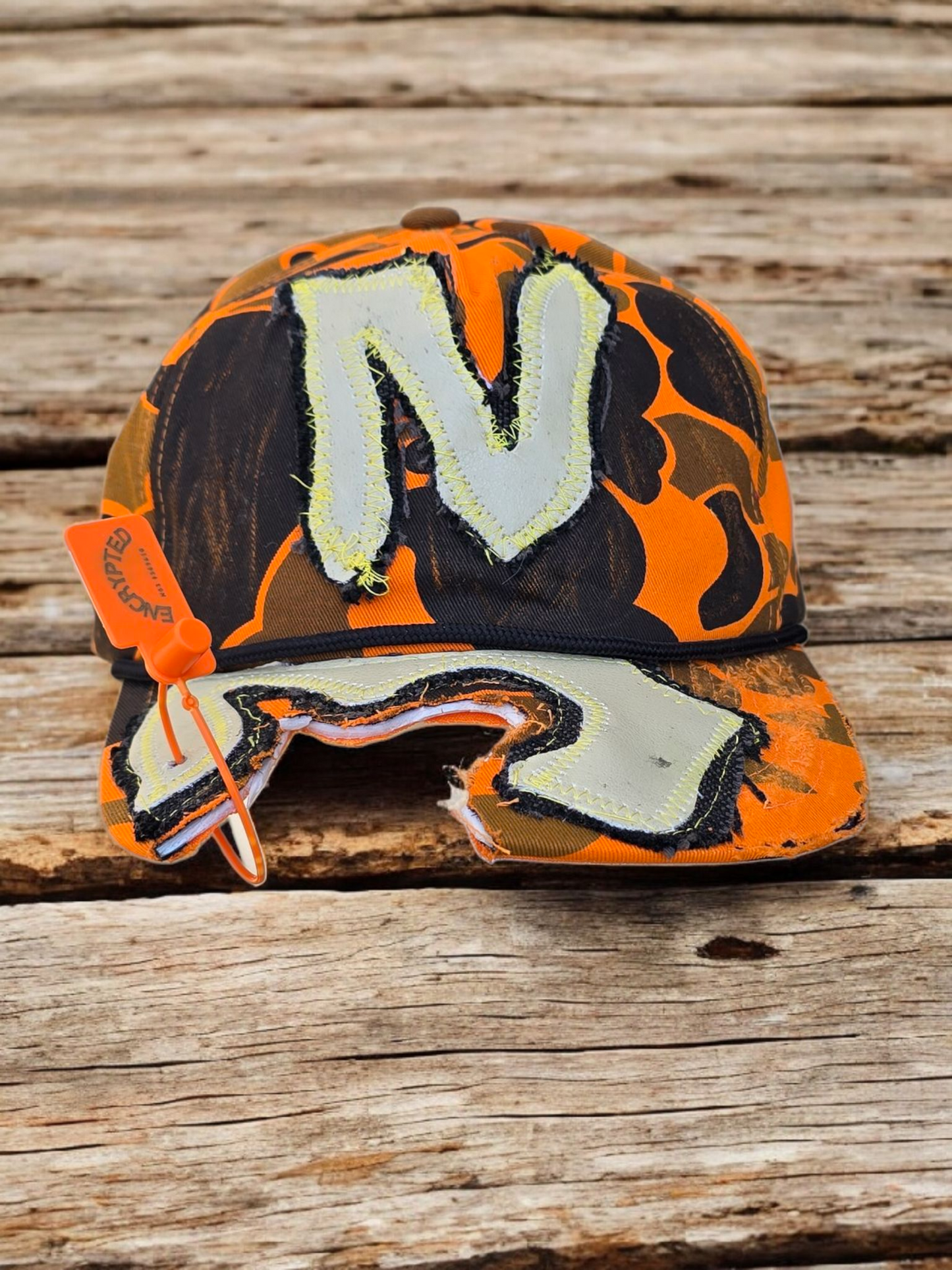 Checker patches caps